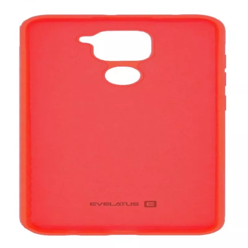 Evelatus Xiaomi Redmi Note 9 Nano Silikona Maciņš Soft Touch TPU Sarkans