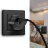 everActive CBB-1CIR USB-C uz Lightning RGB LED kabelis 1m 27W PD Melns