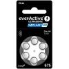 everActive ULTRASONIC IMPLANT HD 675 / PR44 dzirdes aparātu baterijas, 6 gab.