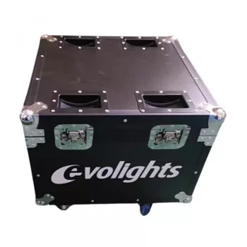 EVOLIGHTS GLACIER 18 CASE 4IN1 cietais transporta koferis 4 kustīgām galvām