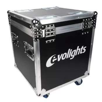 EVOLIGHTS LUMENO CASE 2IN1 transporta futrālis 2x LUMENO LED PAR gaismām, lidojuma futrālis ar riteņiem