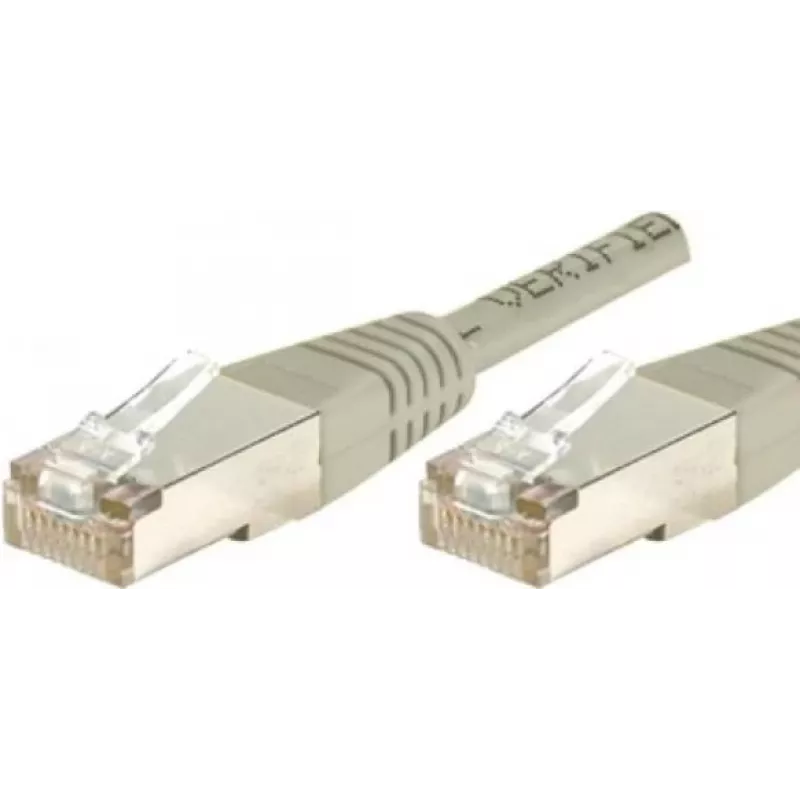 Exertis Connect 856882 Cat6 S/FTP tīkla kabelis, 5 m, pelēks, RJ45, 10 Gbps, 250 MHz