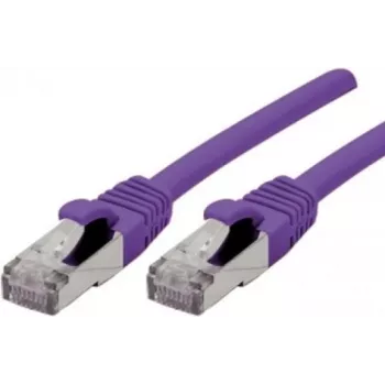 Exertis Connect 858516 Cat6a S/FTP tīkla kabelis, 1m, violets, RJ45, 10Gbps, 500MHz