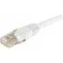EXERTIS CONNECT Cat.6 U/UTP tīkla kabelis, 7m, balts, RJ45, aizsargāta fiksācija, 1 Gbps, PVC 246788