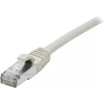 EXERTIS CONNECT Cat 6A S/FTP tīkla kabelis, 0,5m, pelēks, ar slaidu deformācijas atslogotāju 858403