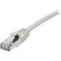 EXERTIS CONNECT Cat 6A S/FTP tīkla kabelis, 0,5m, pelēks, ar slaidu deformācijas atslogotāju 858403