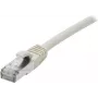 EXERTIS CONNECT Cat 6A S/FTP tīkla kabelis, 3 m, pelēks, LSZH, slaidais atslogojums, 10 Gbps 858407