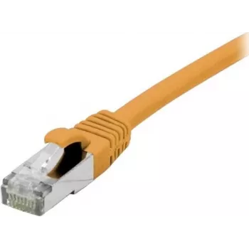 EXERTIS CONNECT Cat 6A S/FTP tīkla kabelis, 3 m, oranžs, ar slaidu lieces aizsardzību 858535