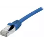 EXERTIS CONNECT Cat 6A S/FTP savienojuma kabelis, zils, 3,0 m, slaids snagless uzgalis, LSZH 858455
