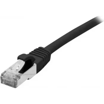 EXERTIS CONNECT Cat 6A S/FTP (PiIMF) savienojuma kabelis, 15 m, melns, LSZH, 10 Gbps, RJ45 858491