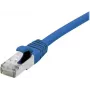 EXERTIS CONNECT Cat.6A S/FTP PiMF tīkla kabelis, 1 m, zils 858625