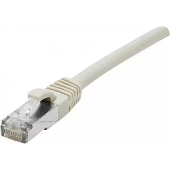 EXERTIS CONNECT Cat. 6A U/UTP vara savienojuma kabelis, pelēks, 10 m, PoE++ gatavs ar aizsargu fiksatoram 859455