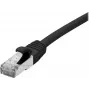 EXERTIS CONNECT Cat6 F/UTP tīkla kabelis, 20m, melns, LSZH, PoE++ 850880
