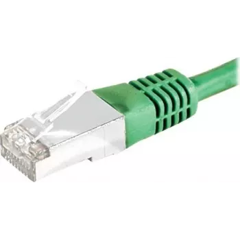 EXERTIS CONNECT S/FTP Cat.6 tīkla kabelis, PiMF, zaļš, 20 m, slaids ar aizsardzību pret aizķeršanos 856926