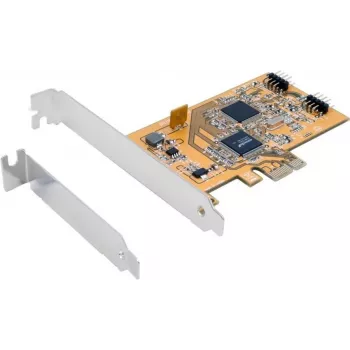 EXSYS EX-11057 PCI Express divu portu RS-232 seriālā adaptera kartīte