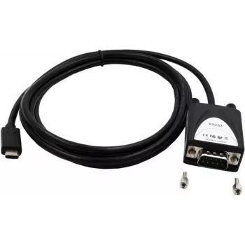 EXSYS EX-2311-2IS USB-C uz RS-232 seriālais adapteris ar FTDI mikroshēmojumu