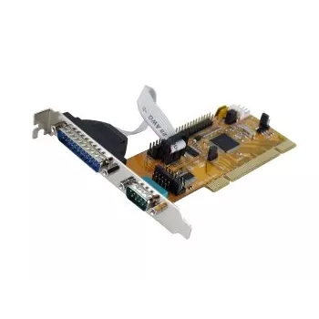 EXSYS EX-43063 2 portu RS-232 PCI Express sērijas adaptera kartīte ar ASIX AX99100 mikroshēmojumu, 921,6 Kbps, iekļauts zema profila stiprinājums