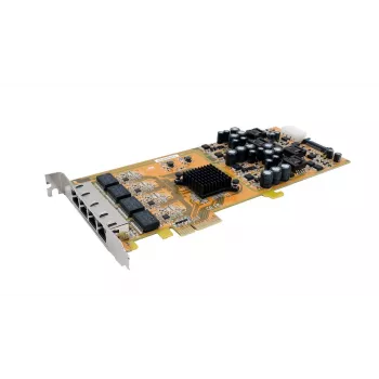 EXSYS EX-6074POE-2 PCI Express Quad Gigabit Ethernet PoE+ tīkla karte