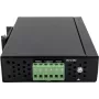 EXSYS EX-6205 8 portu rūpnieciskais Ethernet komutators, 10/100 Mbps, DIN sliedes montāža, -40 līdz 75°C