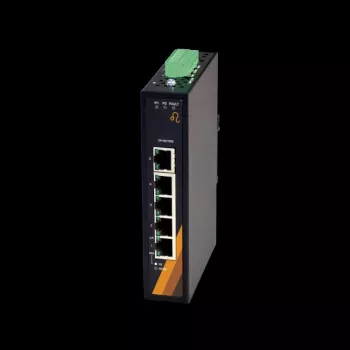 EXSYS EX-6221 5 portu Gigabit Ethernet komutators, 10/100/1000 Mbps, metāla, galddatora
