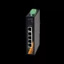 EXSYS EX-6221 5 portu Gigabit Ethernet komutators, 10/100/1000 Mbps, metāla, galddatora