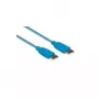 EXSYS EX-K1610-2 USB 3.2 Gen 1 kabelis, 2 m, USB-A tēviņš uz USB-A tēviņš, zils