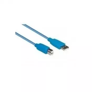 EXSYS EX-K1620-0.5 USB 3.2 Gen 1 kabelis, USB-A uz USB-B, 0,5 m, zils