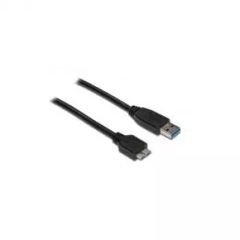 EXSYS EX-K1640-3 USB 3.2 Gen 1 kabelis, USB-A uz Micro-USB B, 3 m, melns
