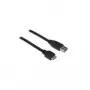 EXSYS EX-K1640-5 USB 3.2 Gen 1 kabelis, 5 m, USB-A uz Micro-USB B, melns