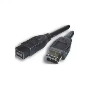 EXSYS FireWire 1394b 9 kontaktu uz 6 kontaktu kabelis, 3,0 m, melns EX-K6862