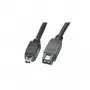 EXSYS FireWire 1394B kabelis 9 uz 4 kontaktiem, 3,0 m (EX-K6872)
