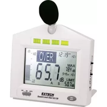 EXTECH SL130G skaņas līmeņa monitors datu reģistrētājs, 30-130 dB, USB, A/C svēršana
