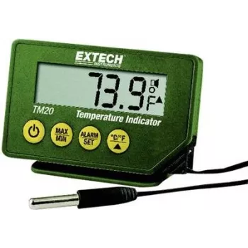 Extech TM20 ūdensnecaurlaidīgs temperatūras indikators, -40 līdz 250°C, IP65, NTC termistors