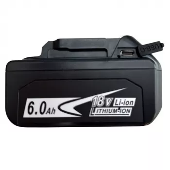 EXTRA DIGITAL 18V 6Ah Li-ion akumulators Makita BL1860B ar USB Type-C