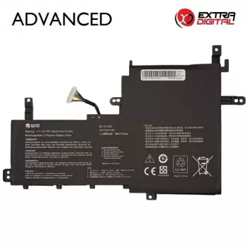 Extra Digital Advanced ASUS B31N1842 rezerves klēpjdatora akumulators – 3600mAh 11.52V Li-ion 3 šūnu, melns