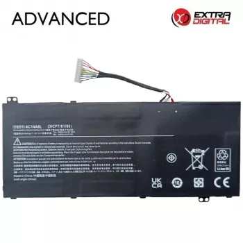 Extra Digital Advanced klēpjdatora akumulators ACER AC14A8L, 4605mAh