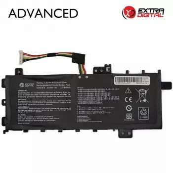 Extra Digital Advanced NB432561 rezerves klēpjdatora baterija ASUS VivoBook 15 (C21N1818-1, 4150mAh, 7.7V, litija jonu)