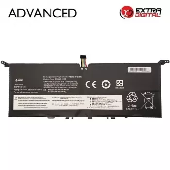 Extra Digital Advanced NB483044 klēpjdatora akumulators Lenovo L17C4PE1, 2600mAh, litija-jonu