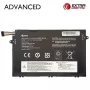 Extra Digital Advanced rezerves baterija Lenovo ThinkPad T470 T480 A475 A485 T570 T580 P51S P52S, 01AV445, 4100mAh, 11.4V, litija jonu, 6 šūnu, melna