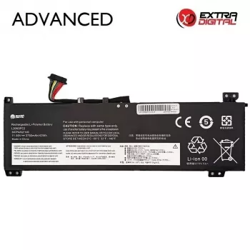 Extra Digital Advanced rezerves klēpjdatora akumulators Lenovo L20M3PC2, 3750mAh, 11.52V, 43Wh, 3 šūnas
