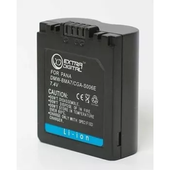 Extra Digital CGA-S006E Li-Ion kameras akumulators 3.7V 1200mAh Panasonic Lumix DMW-BCC12