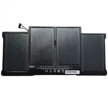 Extra Digital NB420735 klēpjdatora baterija priekš Apple MacBook Air A1405 / A1496 / A1377 – 7200mAh, 7.6V, 6 elementu Premium Li-Po (melna)