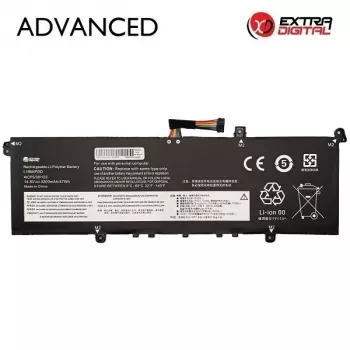 Extra Digital NB482498 klēpjdatora akumulators Lenovo IdeaPad 5 / Yoga Slim 7 – aizstāj L19M4PDD, 3200mAh, 15.36V, 4 šūnu Li-ion