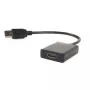 EXTRA DIGITAL USB 3.0 Type-A uz HDMI adapteris, 1080p 60Hz, melns