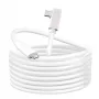 EXTRA DIGITAL VR Link kabelis USB-C uz USB-C 5m balts 5Gbps Oculus Quest