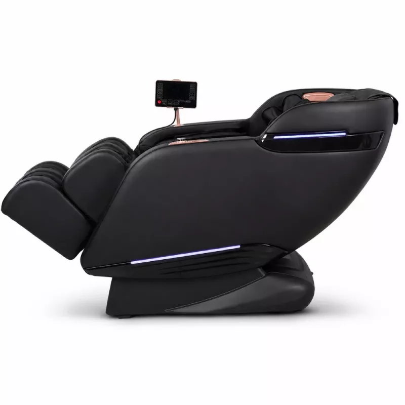EXTRALINK 3D Zero Gravity Masāžas krēsls Melns-Sudrabs