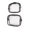 EXTRALINK Black Forest KM03 salona ceļojumu mugursoma 45x20x30 cm ar 2 tualetes somām – pelēka