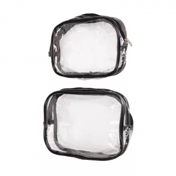 EXTRALINK Black Forest KM03 salona ceļojumu mugursoma 45x20x30 cm ar 2 tualetes somām – pelēka