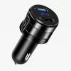 EXTRALINK Bluetooth FM raidītājs ar 2x USB lādētāju, brīvroku zvanīšanu, melns