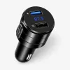 EXTRALINK Bluetooth FM raidītājs ar 2x USB lādētāju, brīvroku zvanīšanu, melns